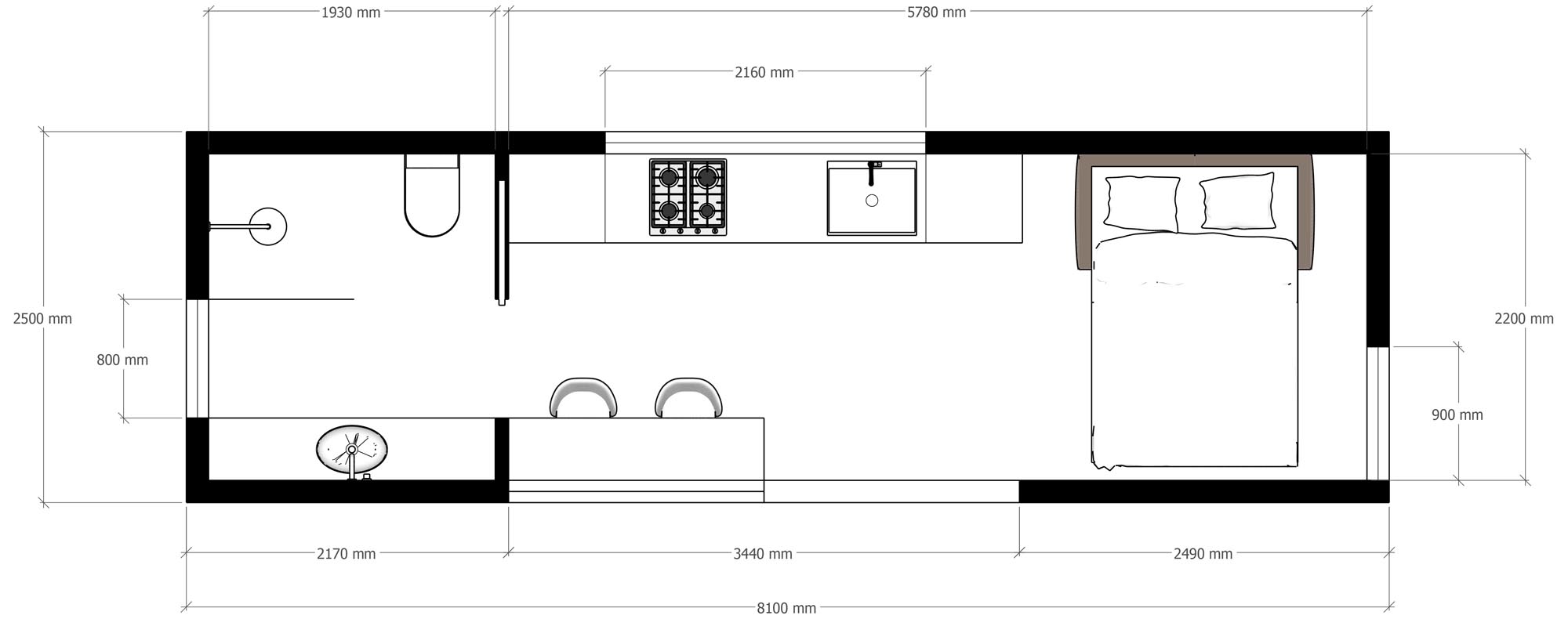 Blue Mountain floor plan