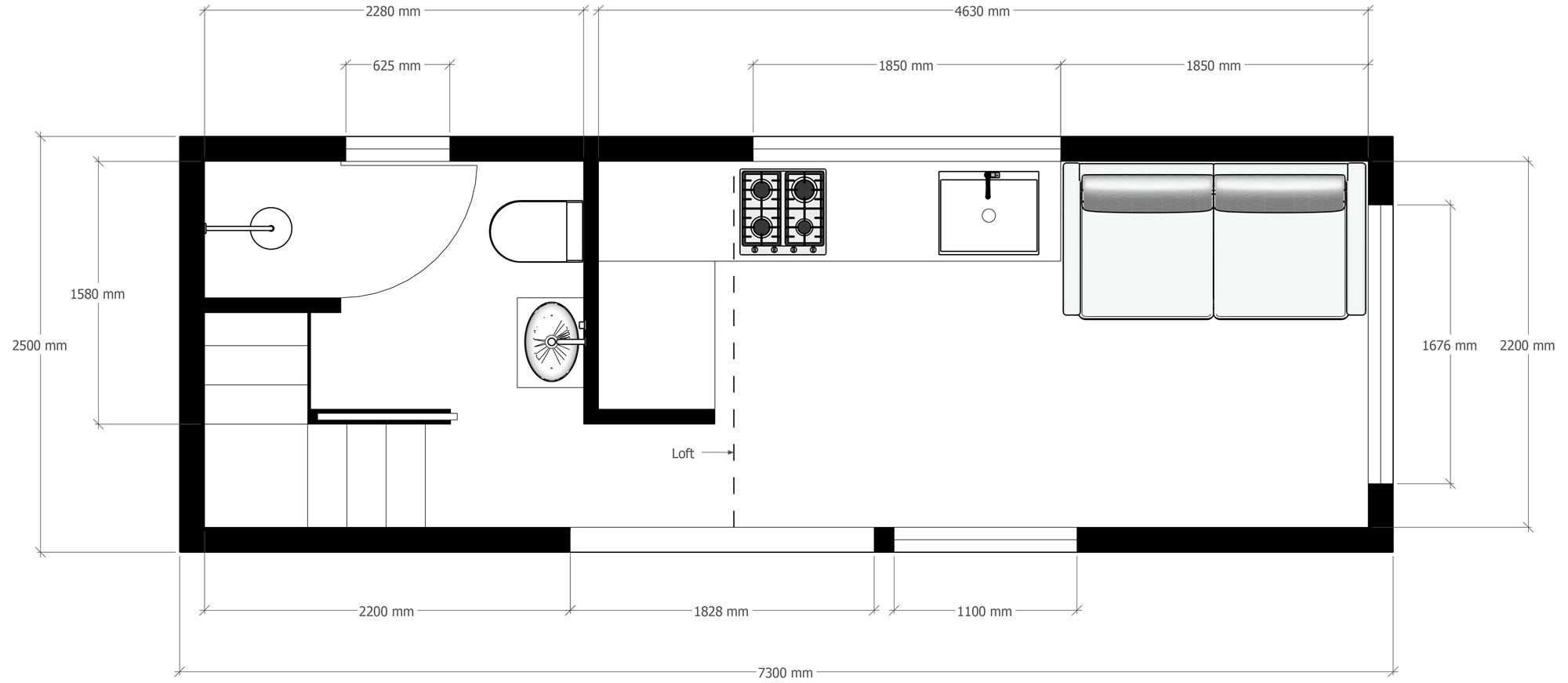 Iron Bark floor plan
