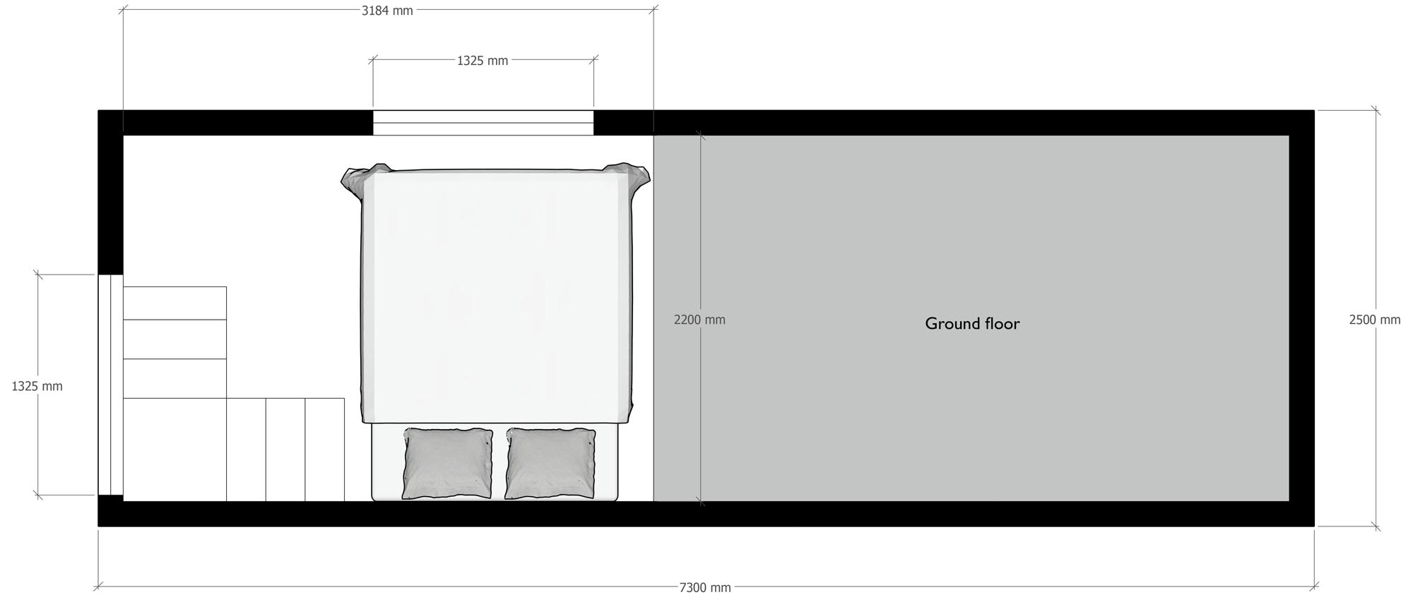 Iron Bark loft plan