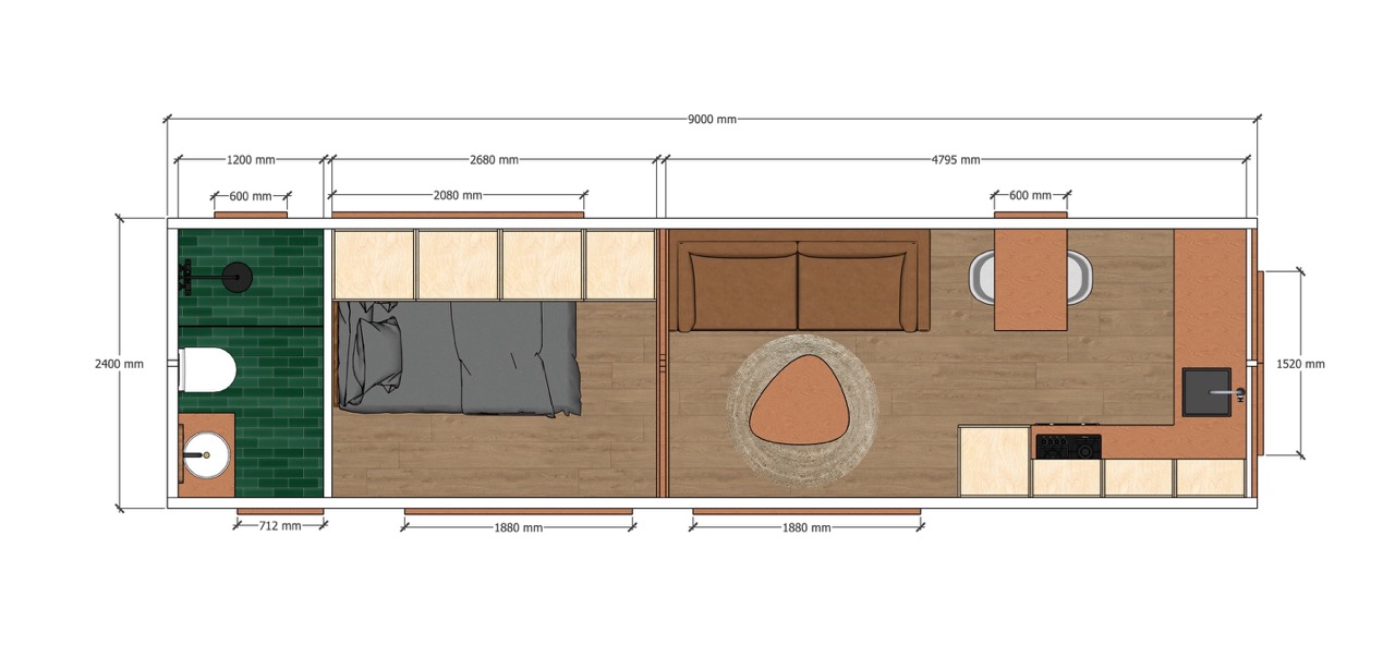 The Twilight floor plan